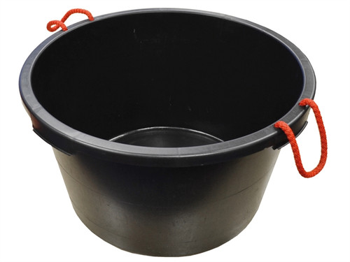 Builder's Bucket Black 65 Litre (14 Gall)