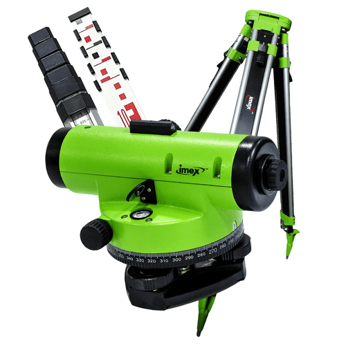 Imex LAR28 Auto Dumpy Level 28x Zoom Kit