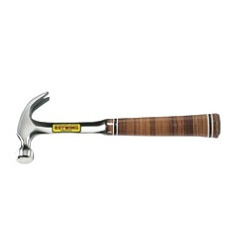 Estwing 20oz Curved Claw Hammer Leather Grip