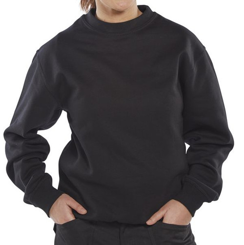 Click Long Sleeved Polycotton Sweatshirt