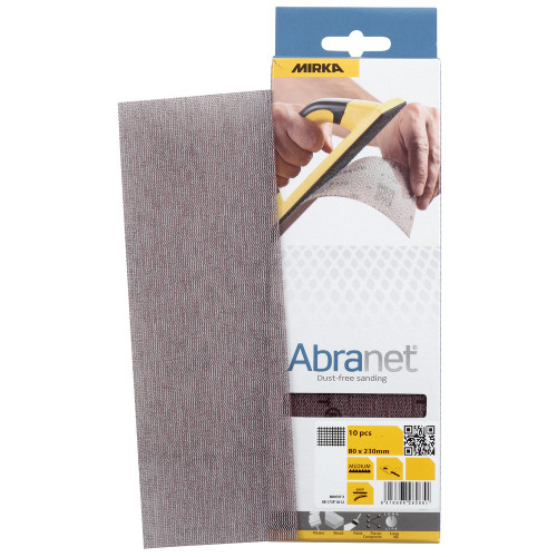 Abranet 80x230mm Sanding Sheets (Per 10 Sheets)