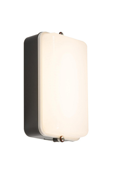 Knightsbridge LED Security Amenity Bulkhead with Opal Diffuser - Cool White