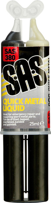 S.A.S Quick Metal Liquid 24ml Syringe