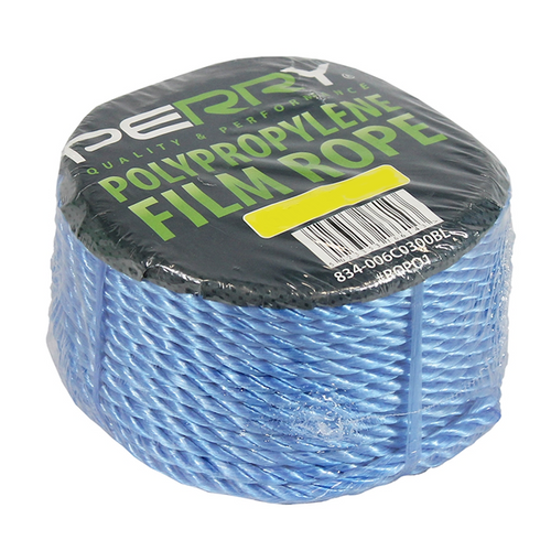 20mm x 30m Coil Blue Polypropylene Rope