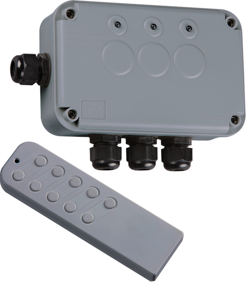 IP66 Outdoor 3 Gang Remote Switch Box