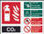 Fire Extinguisher Sign (All Types) (200 x 150mm) - RPVC