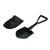 Silverline 580mm Folding Shovel