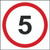 Speed Limit RPVC Signs (400 x 400mm)