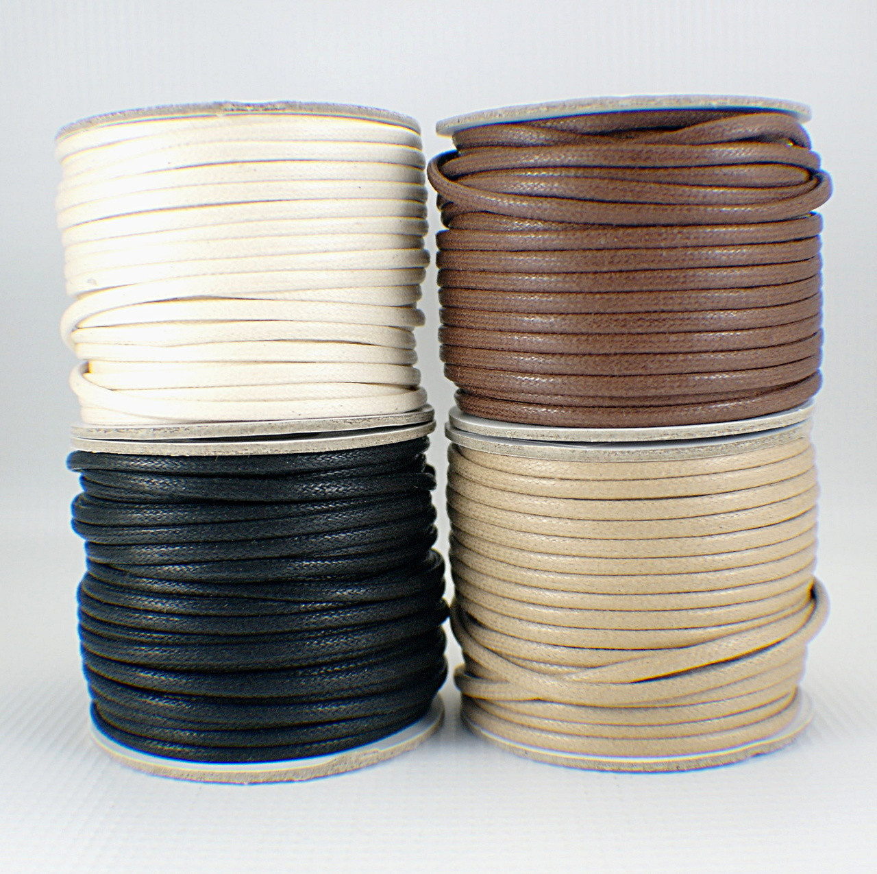 24PCS Cord Necklace, 20 in Waxed Necklace Cords for Pendants 