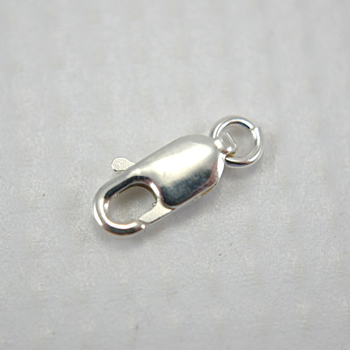 Lobster claw clasp sterling silver 4x10mm