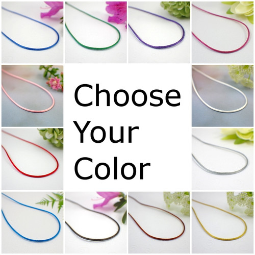 Colourful Silk Cord Necklaces – Jewelry Making Journal