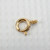 Spring ring clasp 14k gold filled 7x10mm