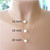 1 large white 10mm freshwater pearl on delicate 14k rose gold filled chain 16 18 20 inch
