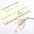 Wire lacewing hairpin copper & jade