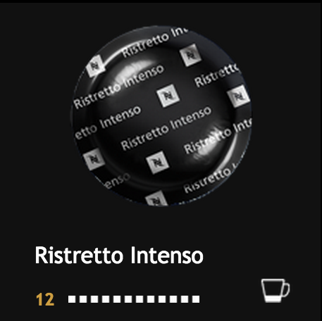Nespresso Ristretto Intenso 50 ct
