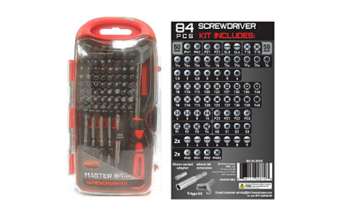 B/c Master Scewdriver Set 84 Piece