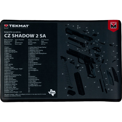 Tekmat Pstl Mat For Cz Shadow 2 Sa