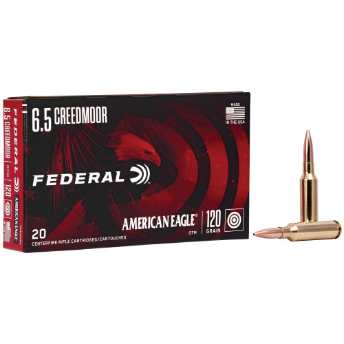 Fed Am Eagle 6.5crd 120gr Otm 20/200