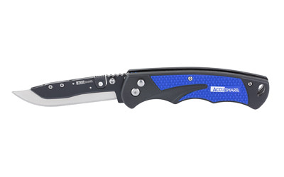 ACCUSHARP 3.5" RAZOR KNIFE BLU/BLK