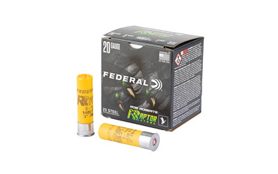 FED RAPTOR STEEL 20GA 3" 1OZ #3 25
