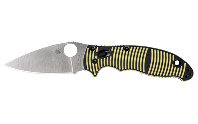 SPYDERCO MANIX 2 SALT 3.37" YLW/SLV