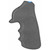 Hogue Grip Ruger Gp100 Rubber Blk