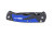 ACCUSHARP 3.5" RAZOR KNIFE BLU/BLK