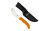 ACCUSHARP BUTCHER KNIFE ORNG W/SHTH