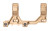 BADGER COM MOUNT 30MM 1.93" TAN