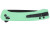 CRKT Q COMPACT 3.05" PLAIN EDGE AQUA