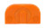 GLOCK OEM SLIDE CVR PLT HALF ORANGE