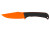 HOGUE EXTRAK XL 3.9" BLK/OR W/SHEATH
