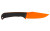 HOGUE EXTRAK XL 3.9" BLK/OR W/SHEATH