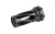 HUX FLASH HIDER QD 6 5/8X24 BLK