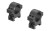 LEUP OPEN RANGE CS RINGS 1" MED MAT