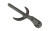 SKULL HOOKER LITTLE HOOKER PRONG BLK