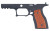 SHARPS GRIP FOR ECHELON BLK/CHERRY