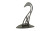 SKULL HOOKER TABLE HOOKER BLK