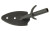 SKULL HOOKER FLUSH WALL MOUNT BLK