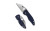 SPYDERCO MICROJIMBO G10 2.45" BLUE