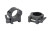 WARNE MAXIMA 1" HRZ QD MED RINGS BLK