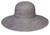 womens wallaroo scrunchie upf50+ sun hat grey white dots womens wallaroo scrunchie upf50+ sun hat grey white dots