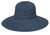 womens wallaroo scrunchie upf50+ sun hat navy white dots womens wallaroo scrunchie upf50+ sun hat navy white dots