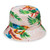 Baby wallaroo maui upf50+ uv bucket hat pink palm tree
