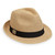 Carkella Del Mar golf style fedora hat beige Carkella Del Mar golf style fedora hat beige