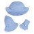wallaroo kids scrunchie up50+ hat packed wallaroo kids scrunchie up50+ hat packed