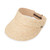 Womens wallaroo Capri raffia visor natural