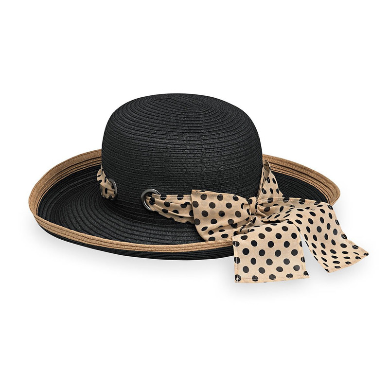 Womens wallaroo upf50+ julia wedding sun hat black Womens wallaroo upf50+ julia wedding sun hat black