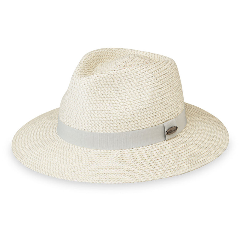 Women's Wallaroo Charlie UPF50+ fedora hat pewter