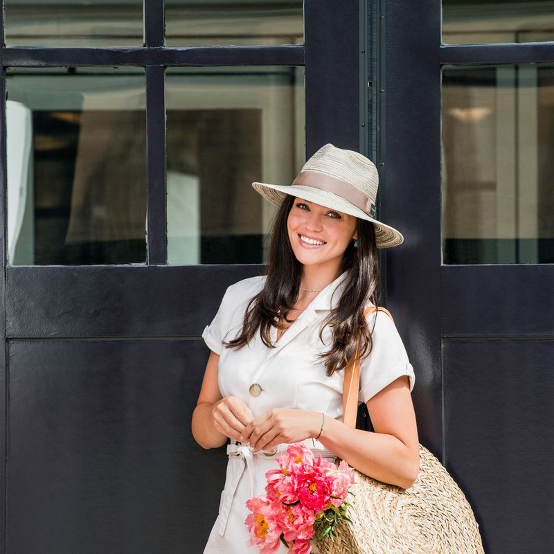Carkella Sydney fedora mixed beige women Hat Carkella Newhall – Wallaroo Hat Company main image 3